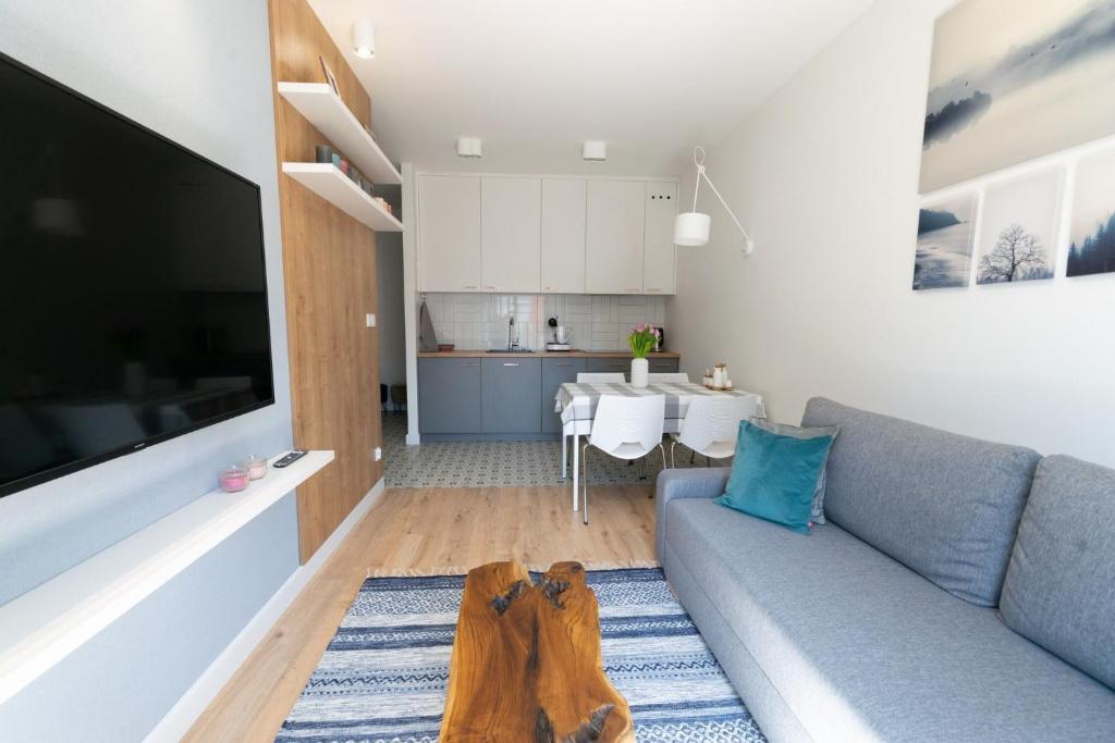 Posedenie v ubytovaní Flatbook - City Center SPA Apartments Toruńska 11
