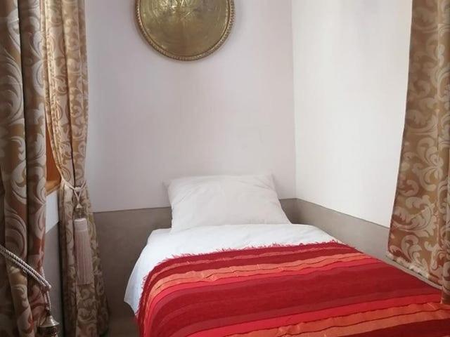 Postel nebo postele na pokoji v ubytování Dar 14 Marrakech