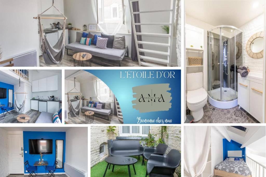 L'Etoile d'Or - Appartement Confort - Centre-Ville - One-Bedroom Apartment