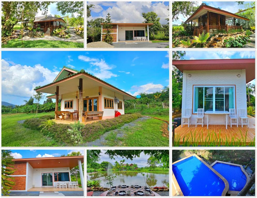 Zahrada ubytování HomDoiIntr Farmstay ฮ่อมดอยอินทร์ ฟาร์มสเตย์