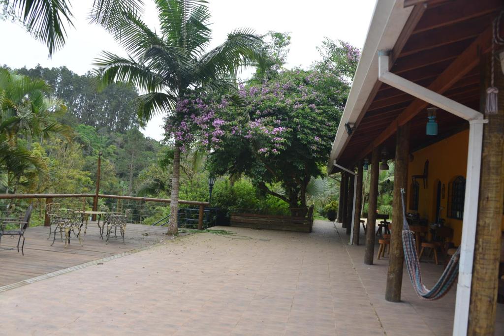 Zahrada ubytování Rancho Potala