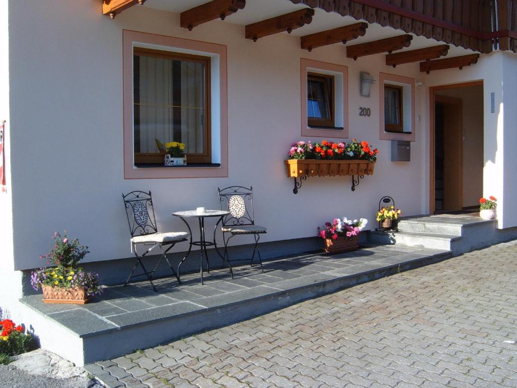 Balkón alebo terasa v ubytovaní Pension Felsenheim