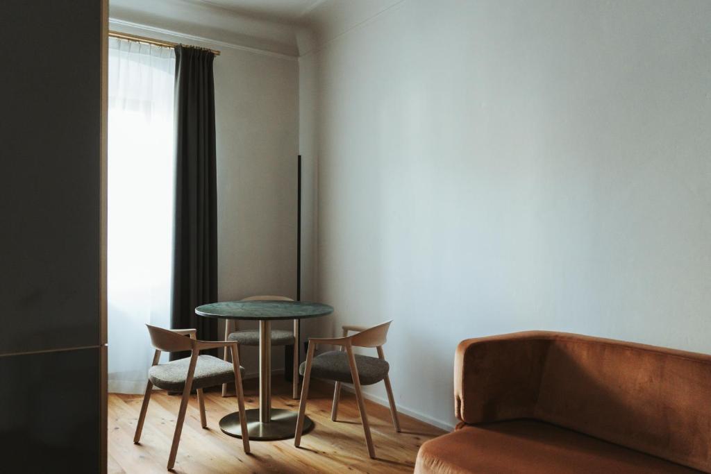Posezení v ubytování Arthotel Lasserhaus