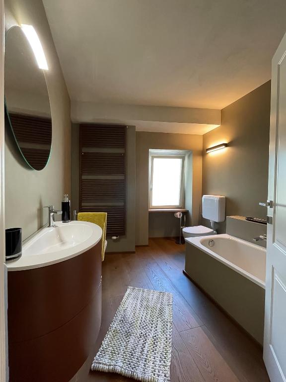 Postel nebo postele na pokoji v ubytování La Noix - Alloggi ad uso turistico - VDA - ARVIER - n 0041 e n 0042