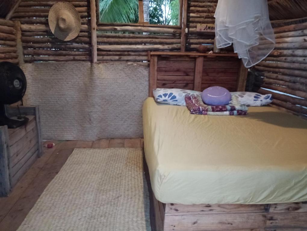 Postel nebo postele na pokoji v ubytování Cabana Bem-Te-Vi