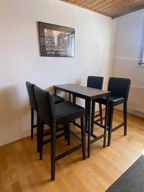 Posezení v ubytování Apartmenthaus Selbitz