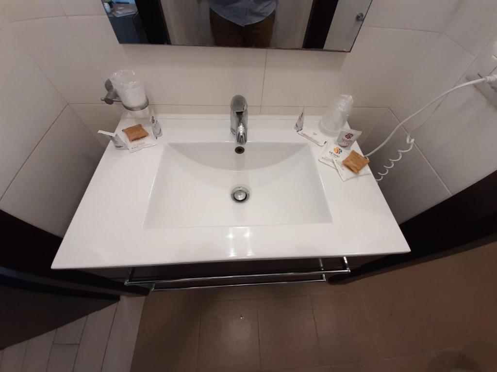 Koupelna v ubytování Dimore centro Lecce Affittacamere B&B