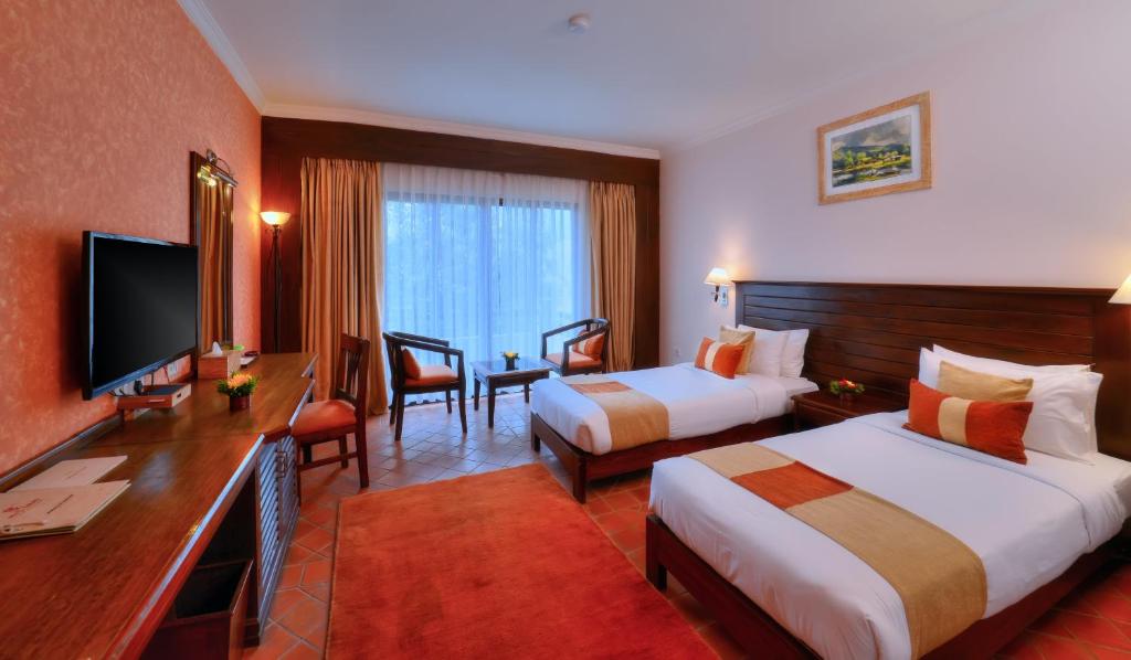 TV o dispositivi per l'intrattenimento presso Hotel Barahi Pokhara
