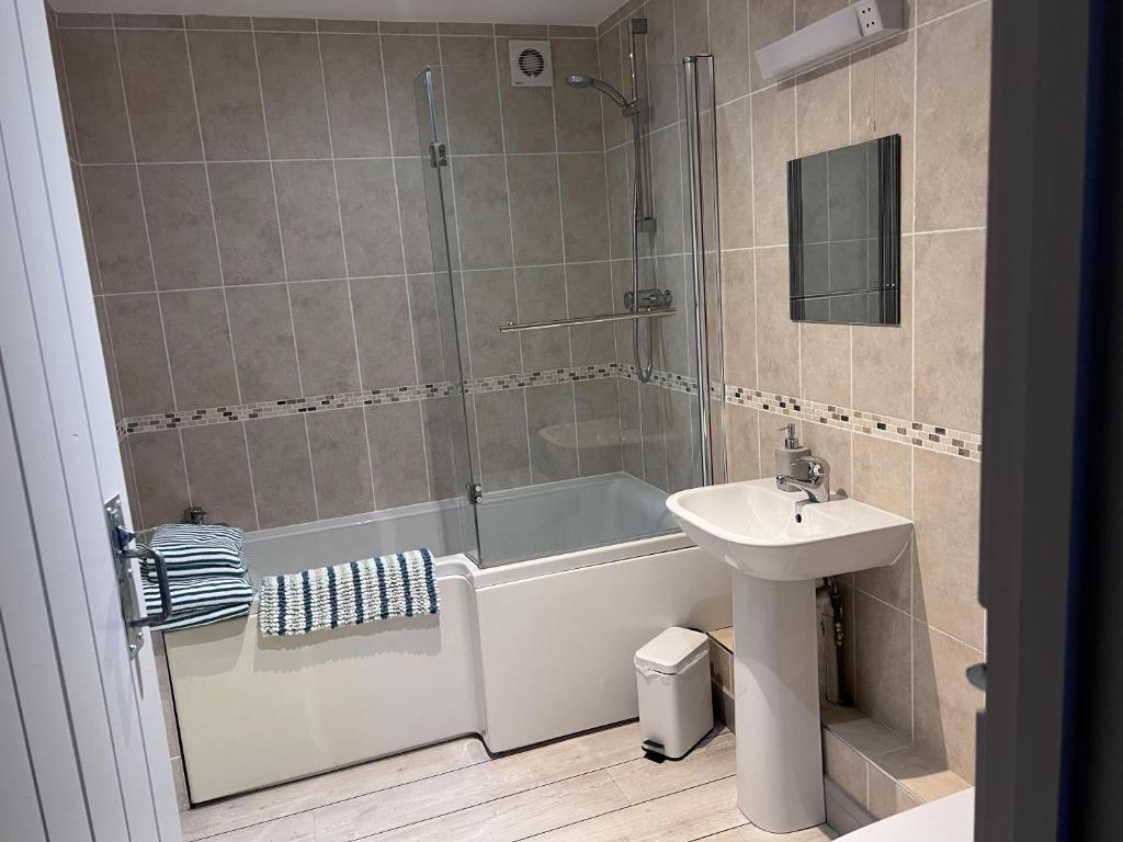Koupelna v ubytování Bike Shed - Beautiful 1-Bed Cottage in Shorwell