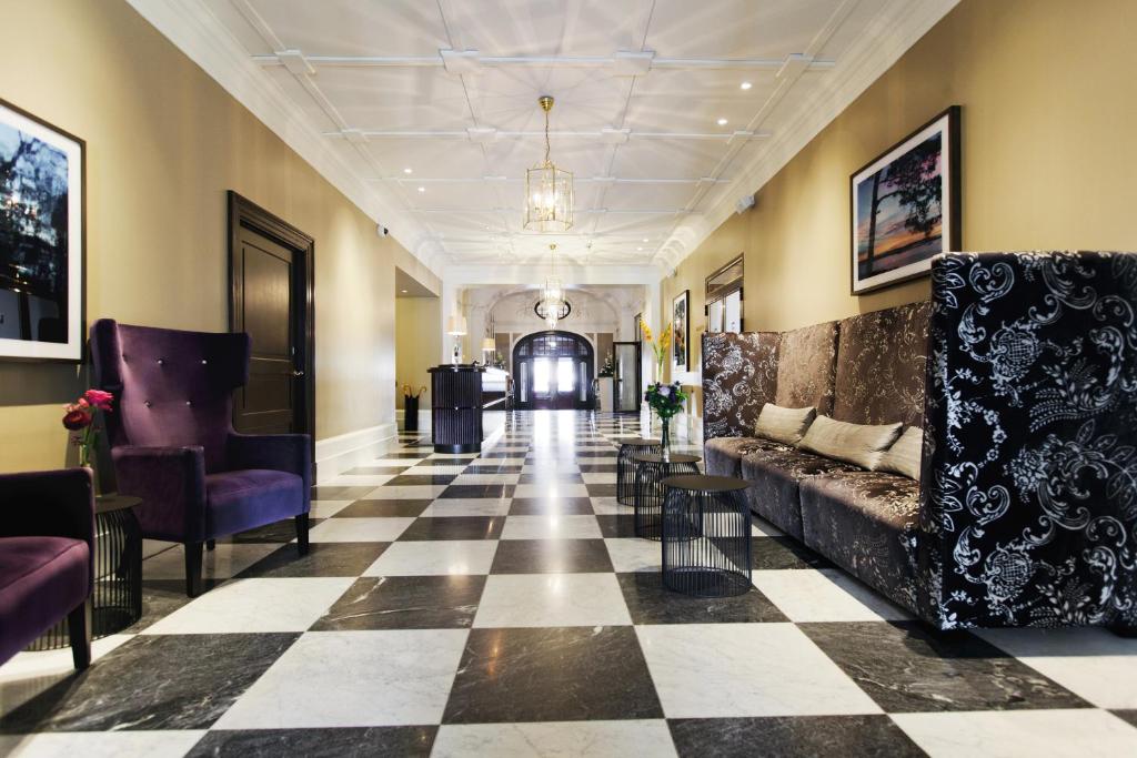 Posezení v ubytování Elite Grand Hotel Gävle