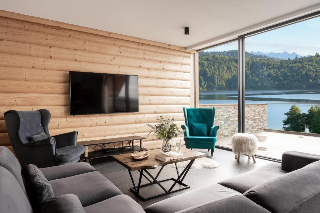 Czorsztyn Prestige Apartamenty - Apartment Mit Seeblick