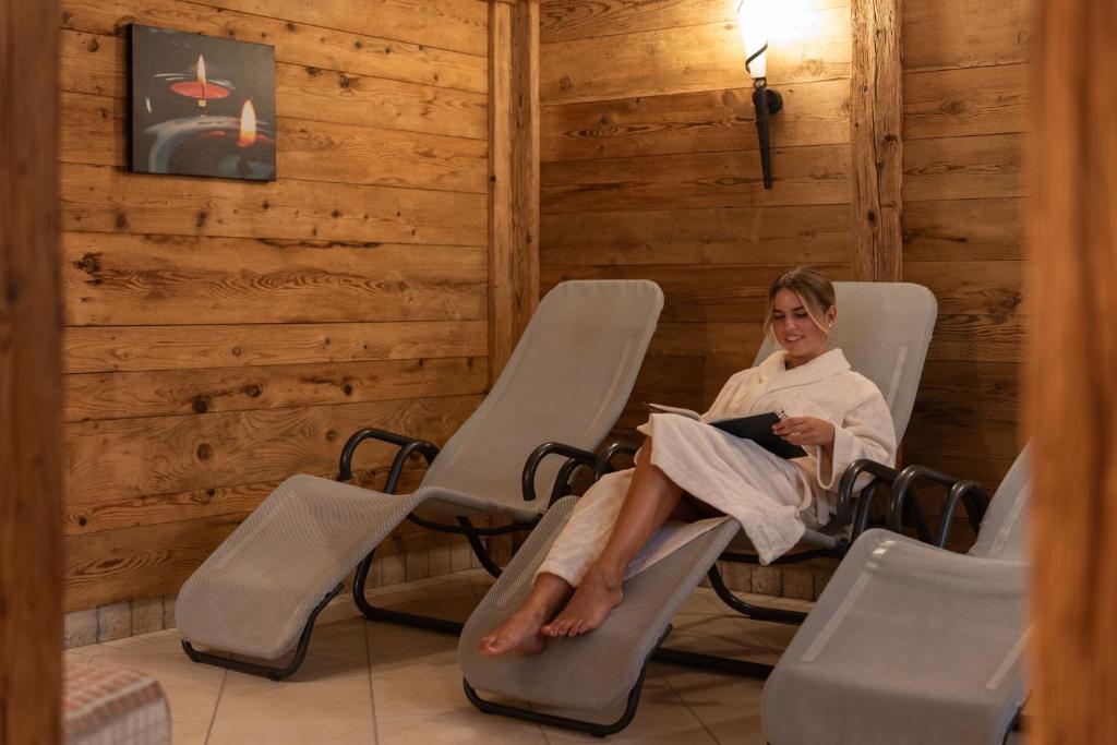 Lázně a/nebo wellness v ubytování Cristallo B&B