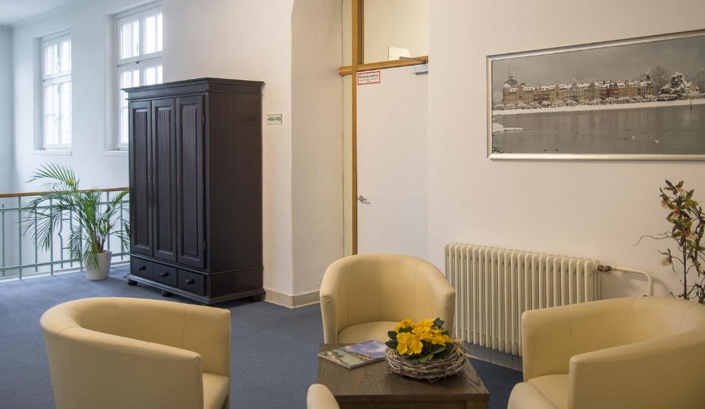 Posezení v ubytování Apartment Hotel Konstanz