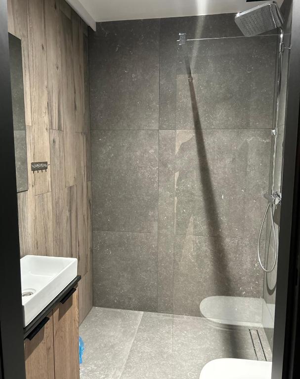 Koupelna v ubytování Leśne Wzgórze Apartamenty