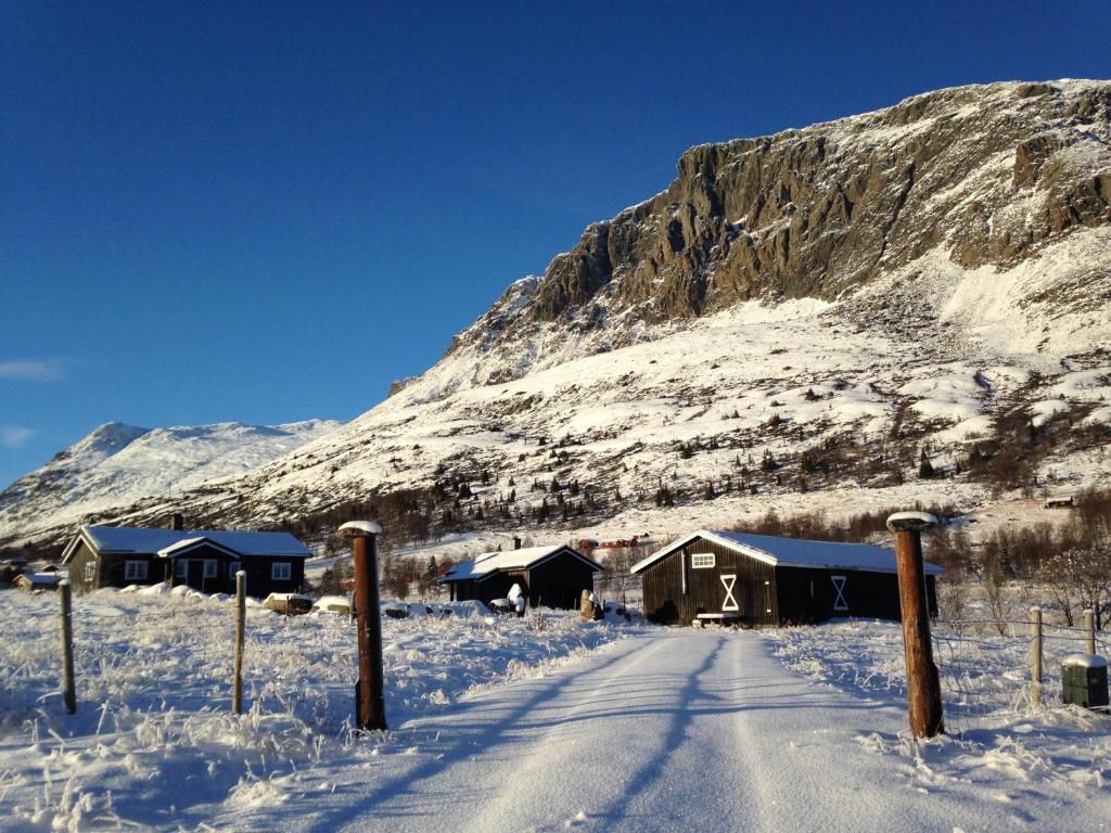 Ulsåkstølen cabin v zimě