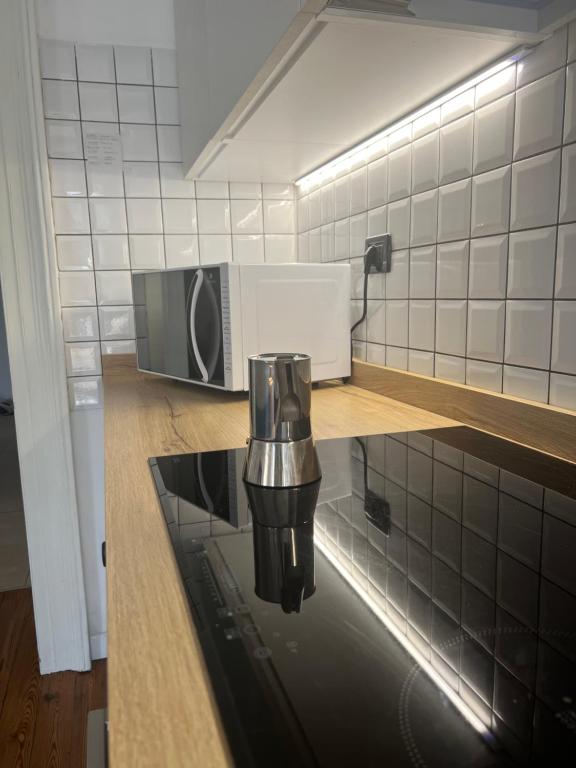 Kuchyň nebo kuchyňský kout v ubytování Canottieri home