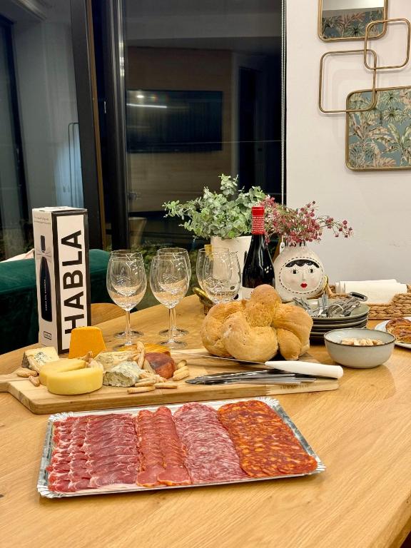 Jídlo v apartmánu nebo okolí