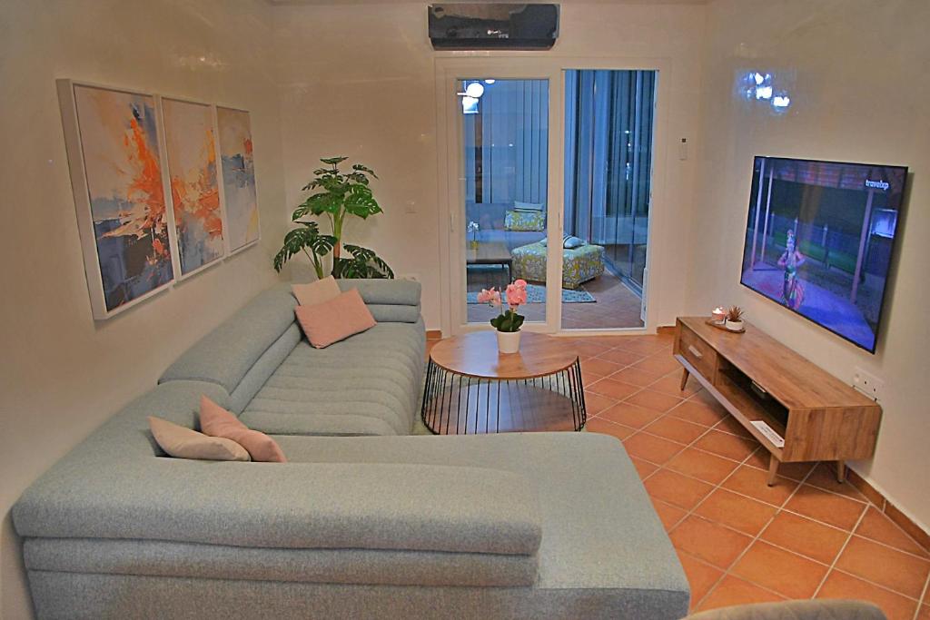 Posezení v ubytování InHome Apartment