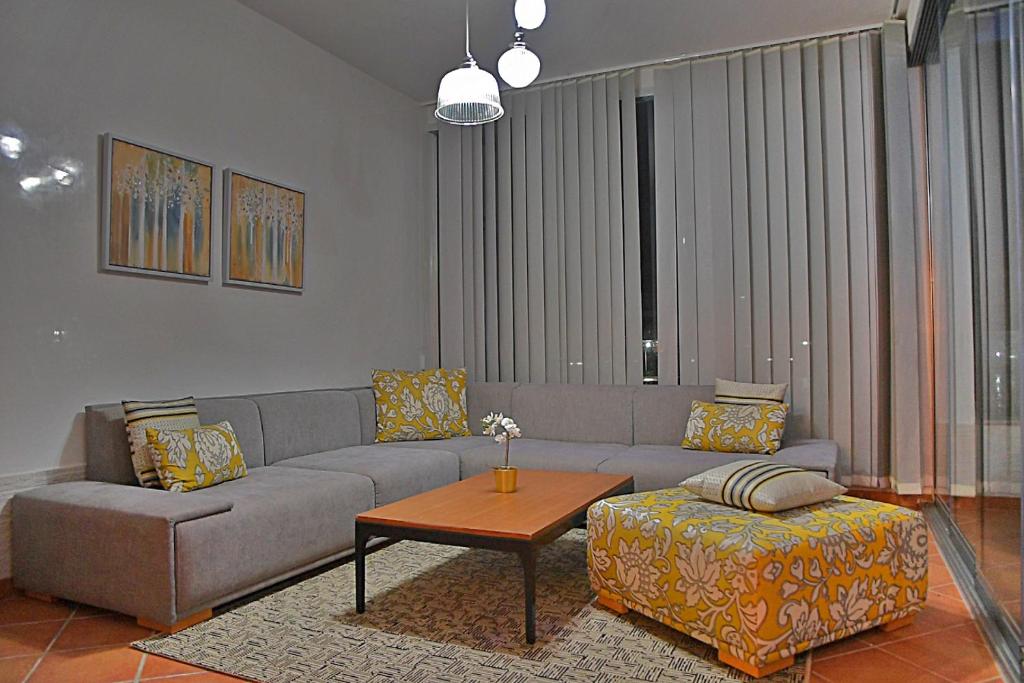 Posezení v ubytování InHome Apartment
