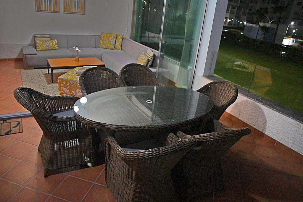 Posezení v ubytování InHome Apartment