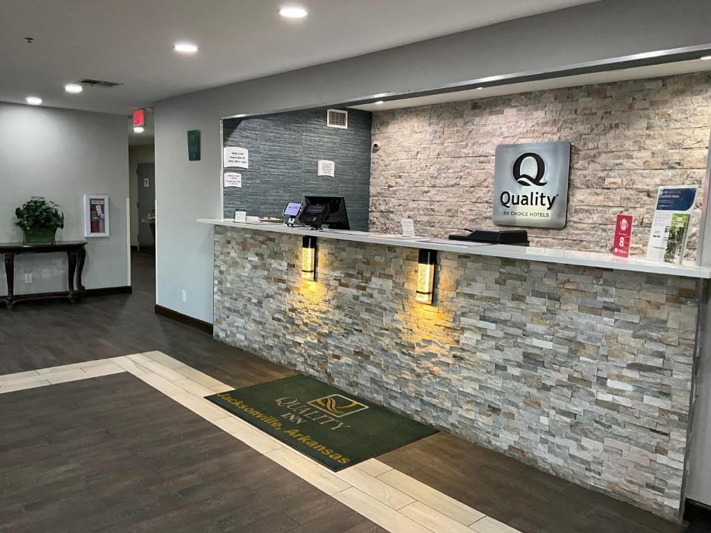 Vstupní hala nebo recepce v ubytování Quality Inn Jacksonville near Little Rock Air Force Base