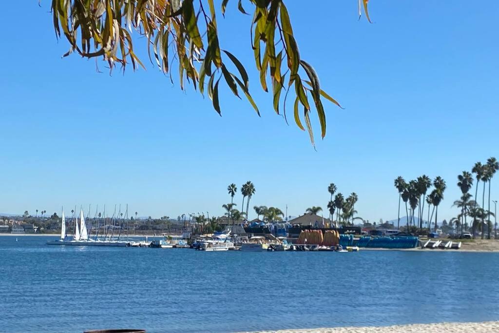 a view of a harbor with boats in the water at Location, location, location! 10 steps to the beach in San Diego