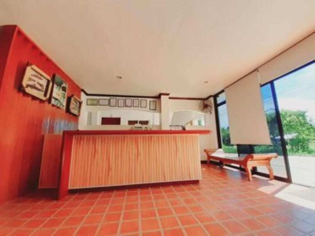 Kuchyň nebo kuchyňský kout v ubytování Alona Rose Hotel by SMS Hospitality
