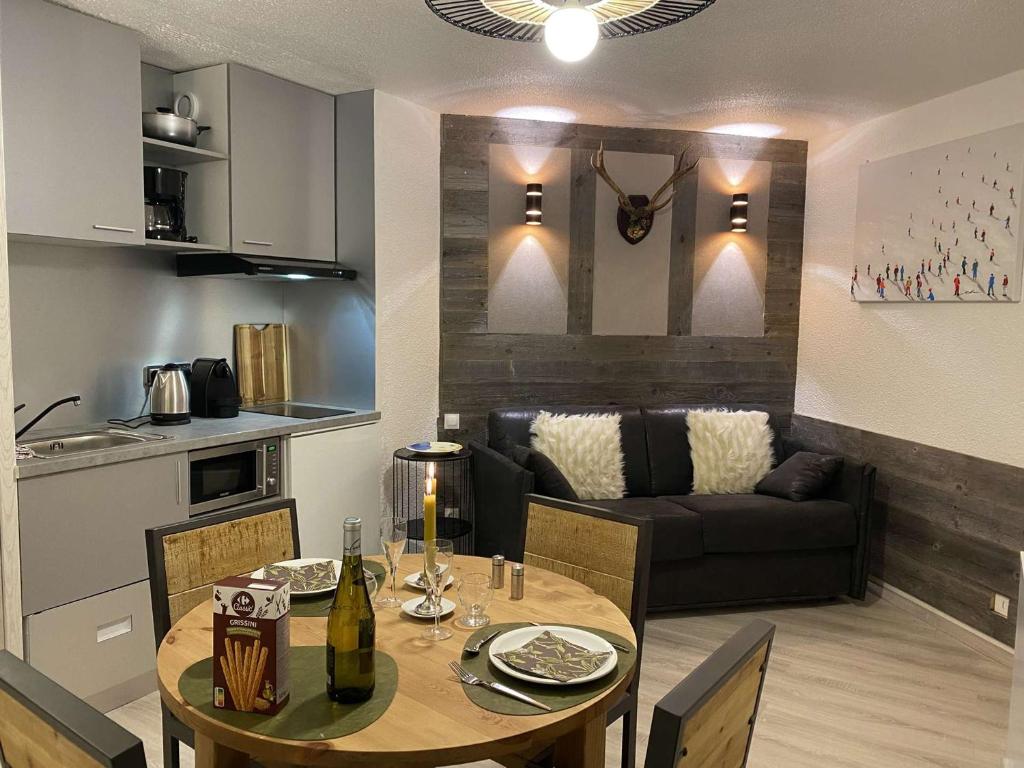 Appartement rénové pour 2 avec WiFi au centre de Val Thorens, proche pistes et commerces