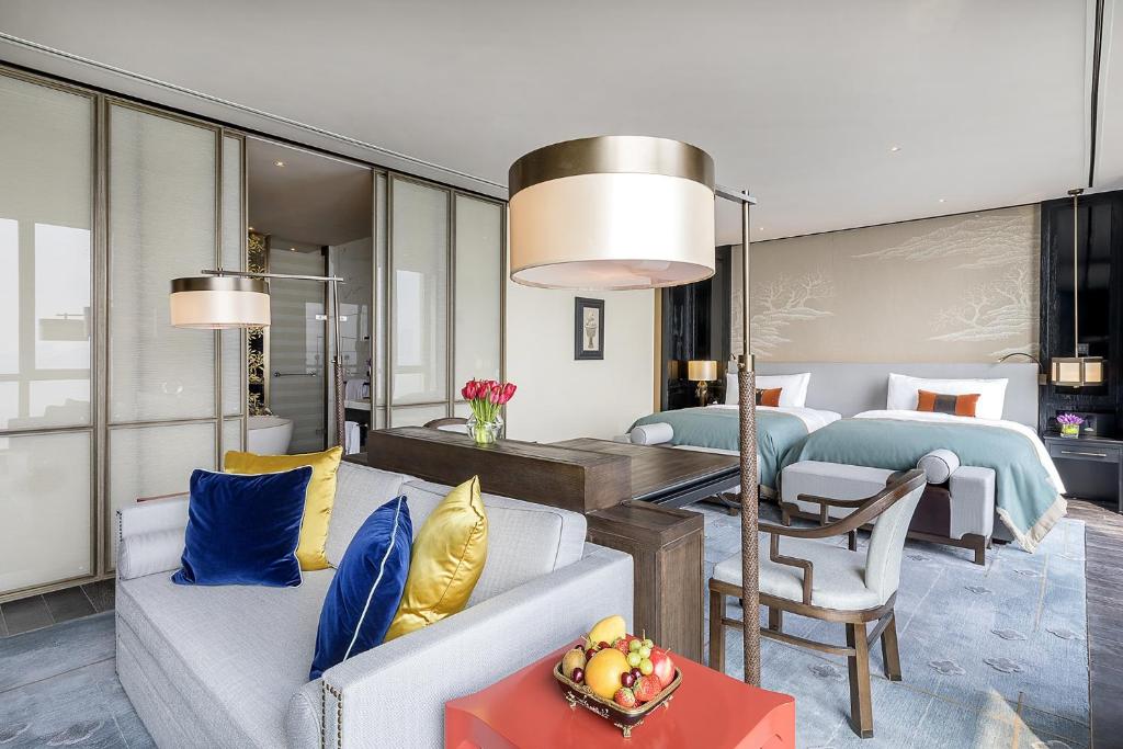 JiuTai Hotel Hangzhou - River View Open-Plan Suite Twin