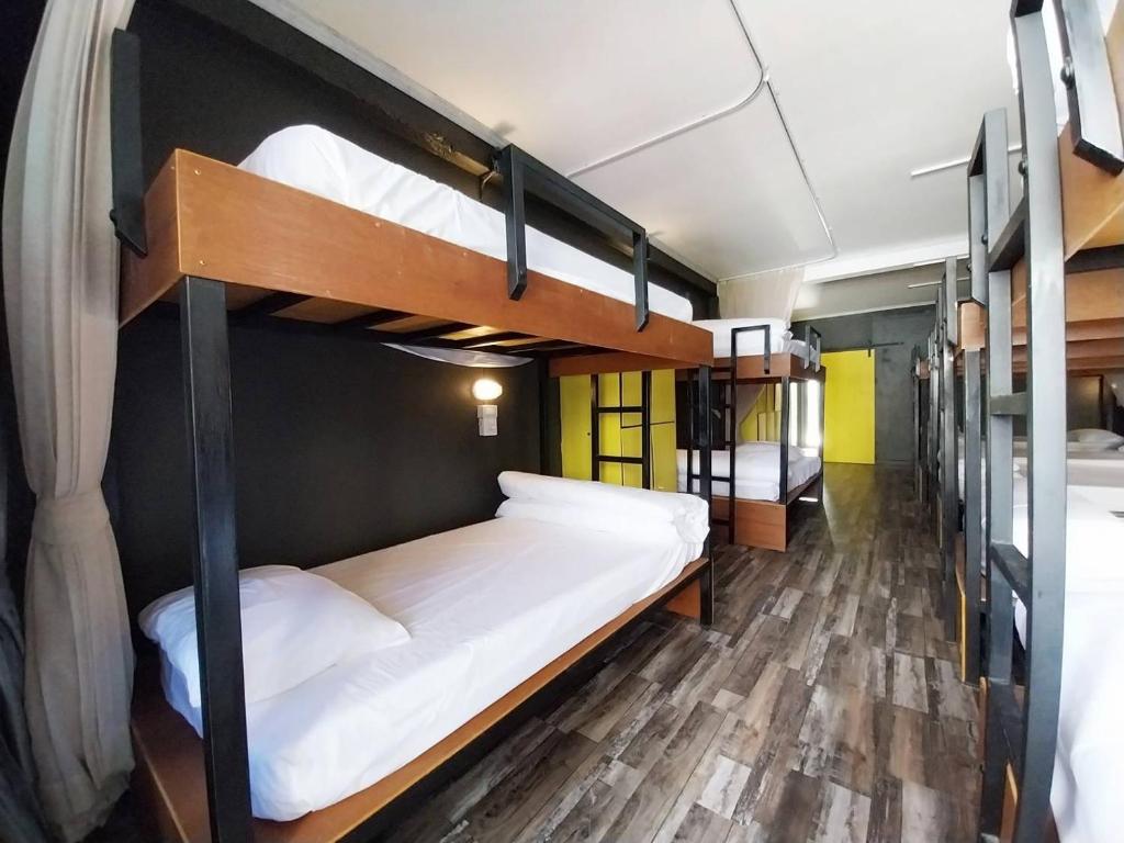 Postel nebo postele na pokoji v ubytování W168 hostel