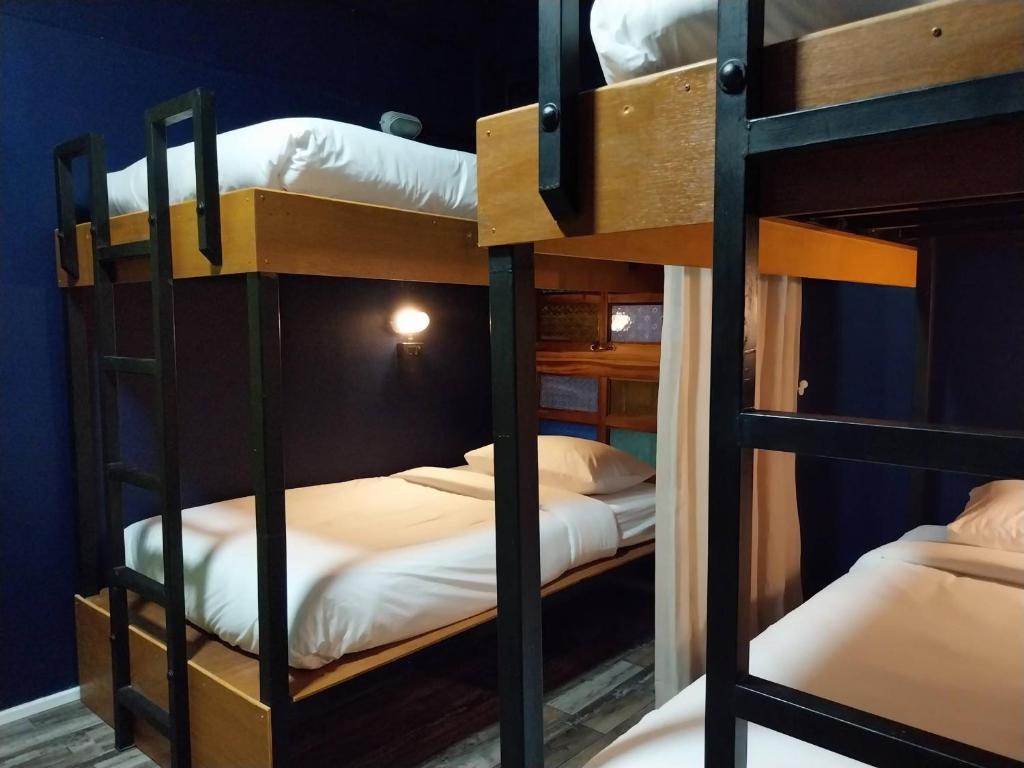 Postel nebo postele na pokoji v ubytování W168 hostel