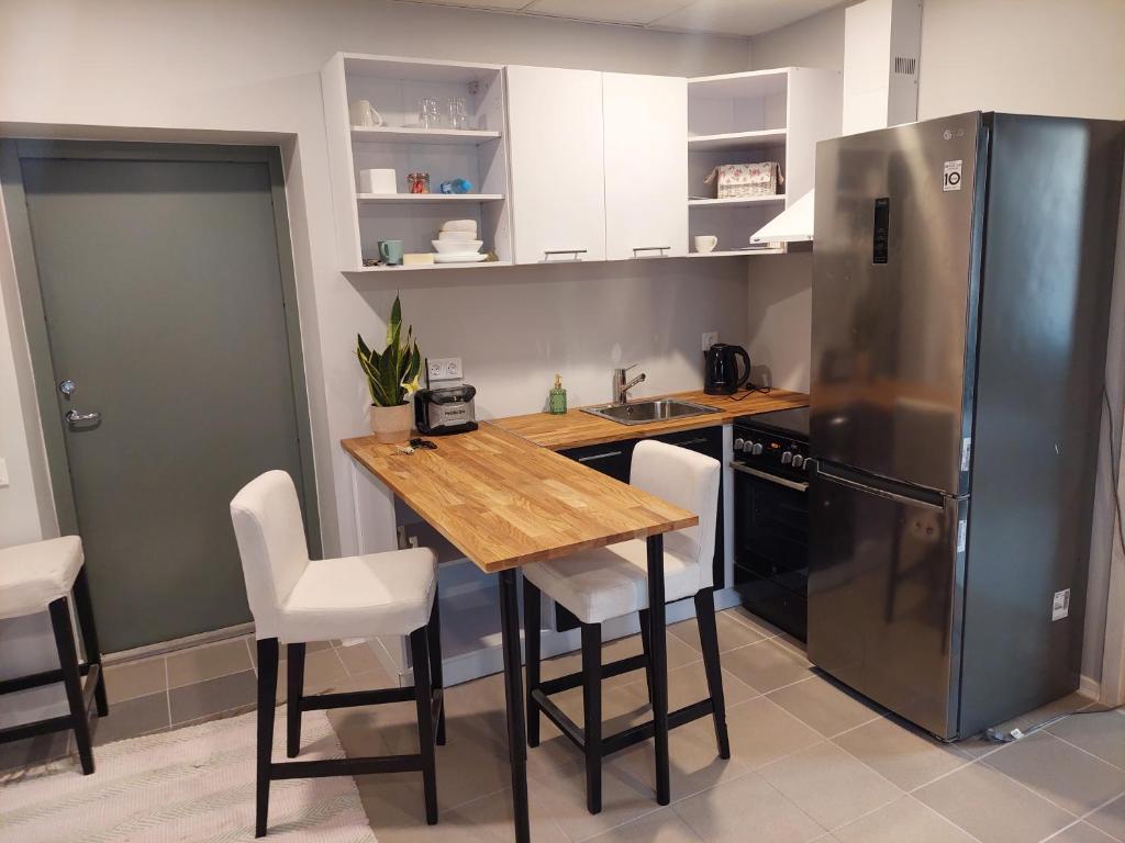 Köök või kööginurk majutusasutuses Elva Arbimäe apartment