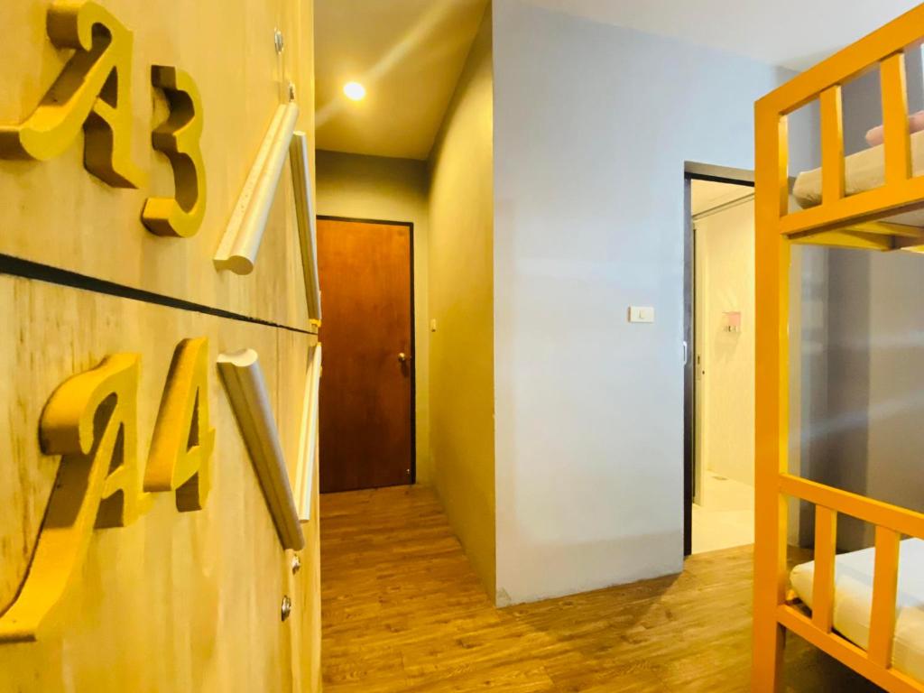 Postel nebo postele na pokoji v ubytování Frutta Hostel