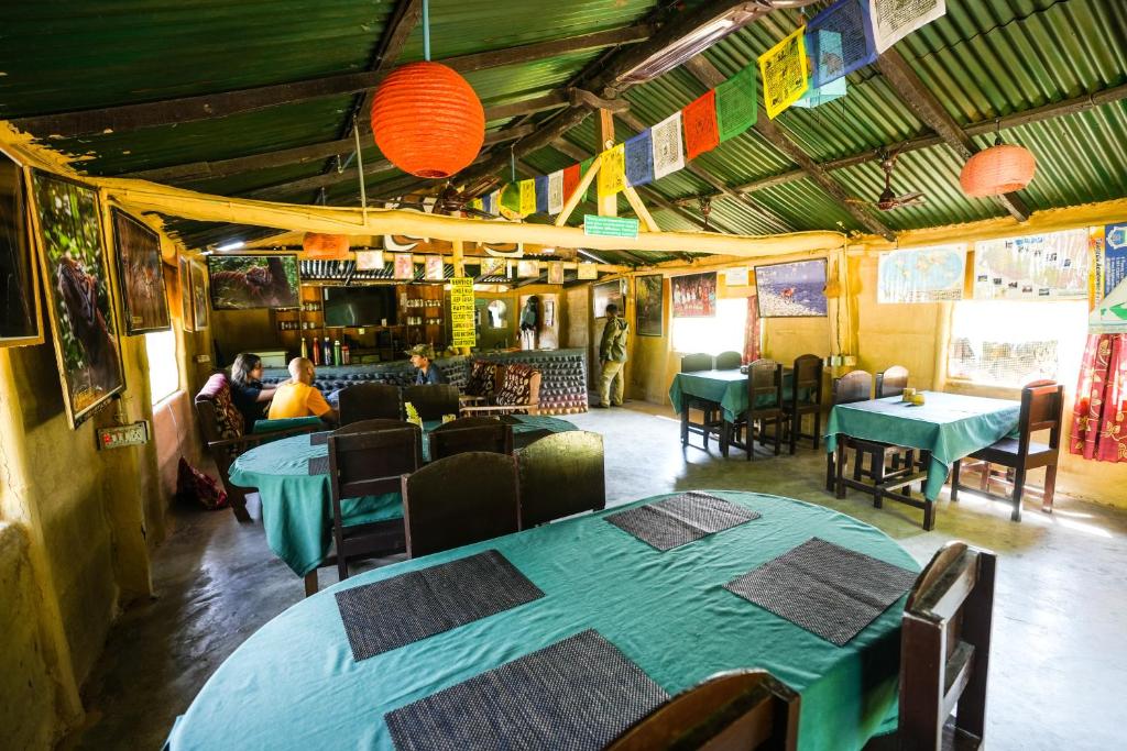 Restaurace v ubytování Wild Planet Eco Retreat