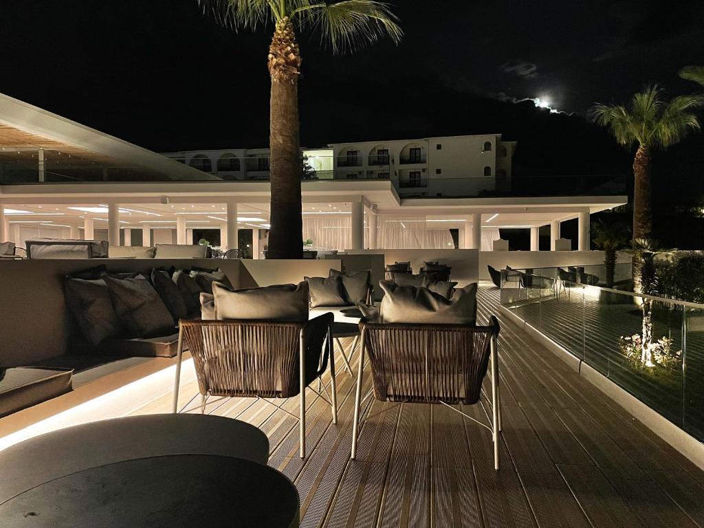 Posezení v ubytování Akrathos Beach Hotel