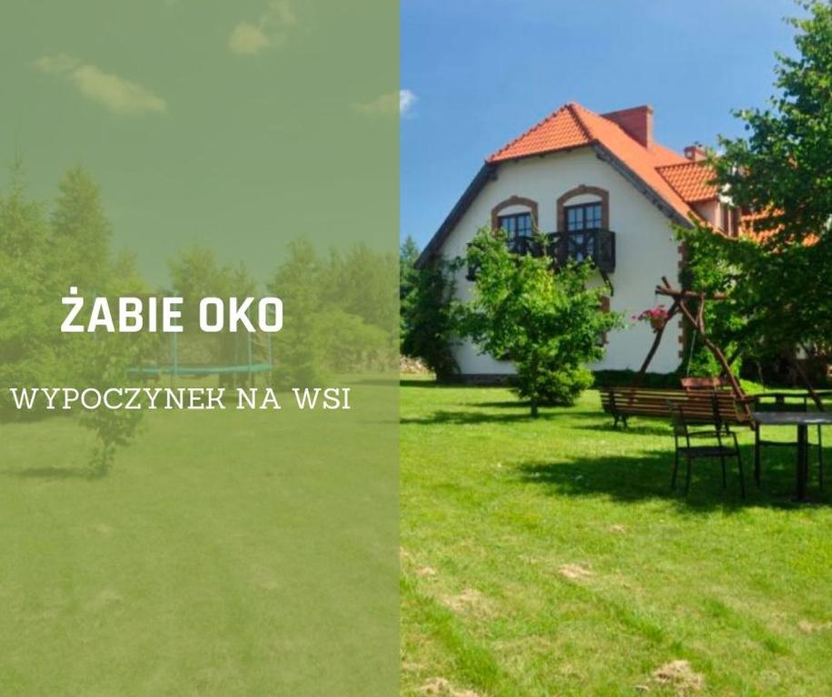 Zahrada ubytování Żabie Oko