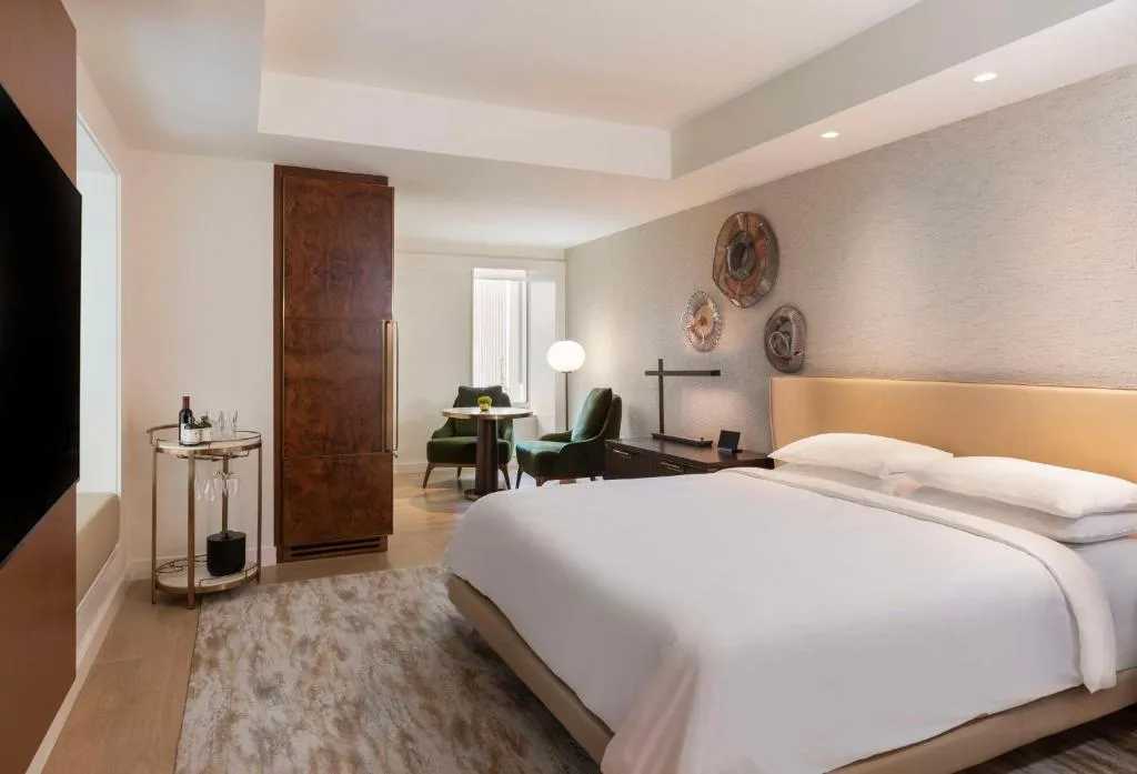King Room with Accessible Shower and Tub