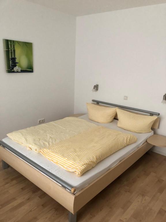 Postel nebo postele na pokoji v ubytování Haus Conwind