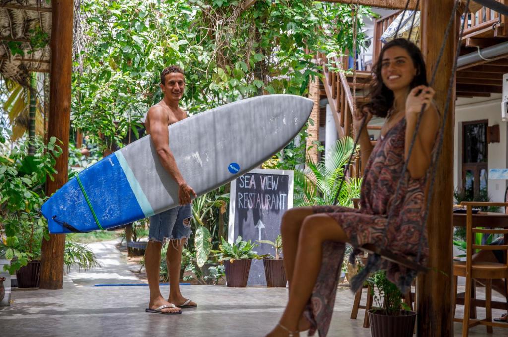 Hosté ubytování Arugambay Surf Resort