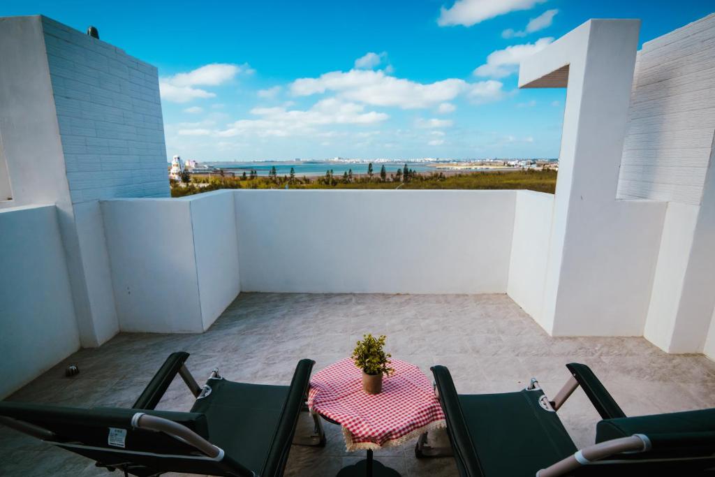 Balkón nebo terasa v ubytování South of Penghu Homestay