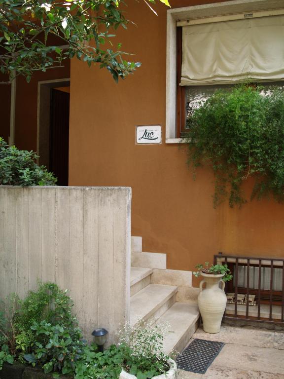 Zahrada ubytování B&B Luc