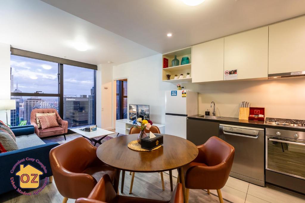 Aussie Escape Apartments-Skyline Collins Tower - Deux Chambres Avec Une Salle De Bain Privée
