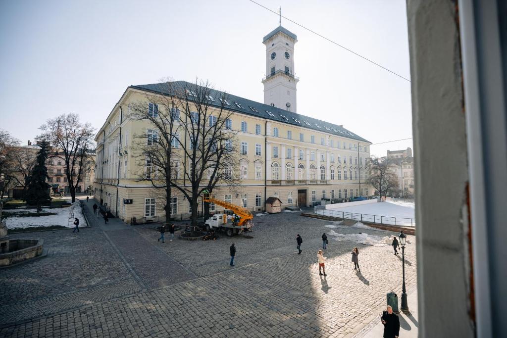 Budova, kde se apartmán nachází