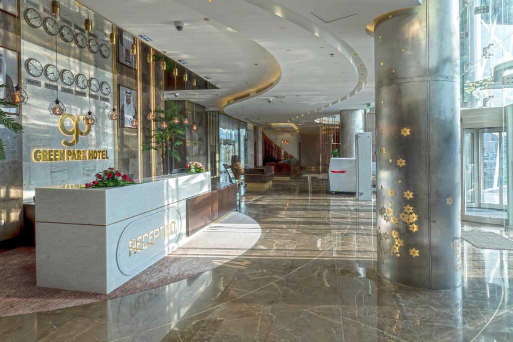 Vstupní hala nebo recepce v ubytování Green Park Hotel