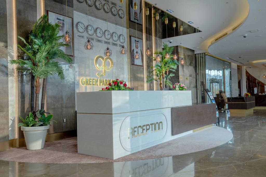 Vstupní hala nebo recepce v ubytování Green Park Hotel