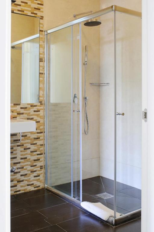 Koupelna v ubytování Ouril Pontao Hotel