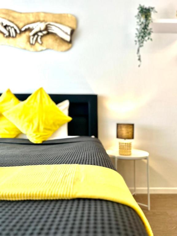 Postel nebo postele na pokoji v ubytování Little Penthouse ****