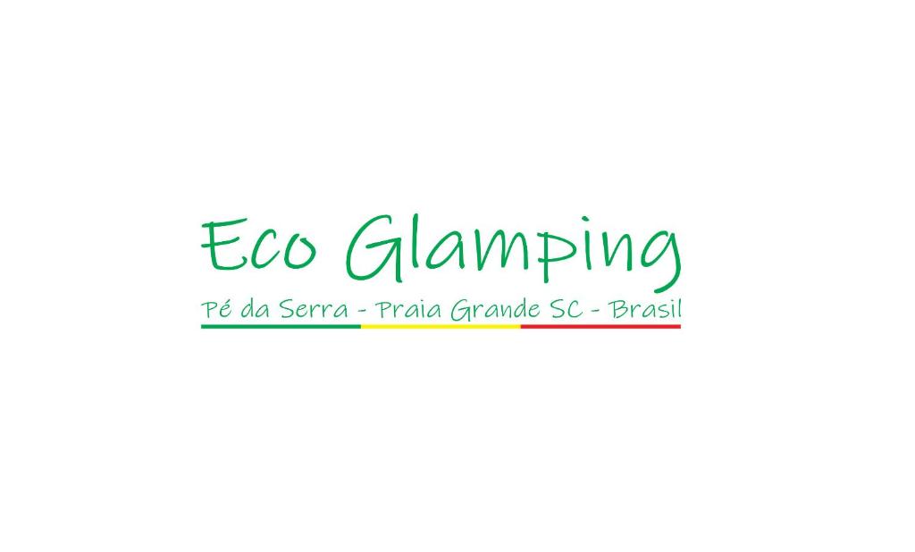 a logo for an ice cream parlor called ice clambering at Eco Glamping Pé da Serra SC in Praia Grande