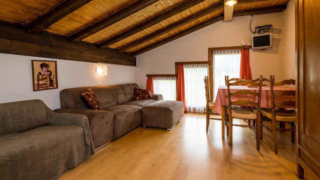 Posezení v ubytování Apartments Atlas