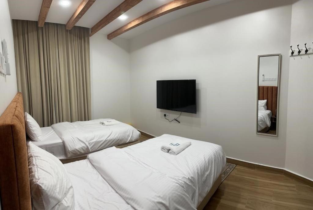 Postel nebo postele na pokoji v ubytování House 76
